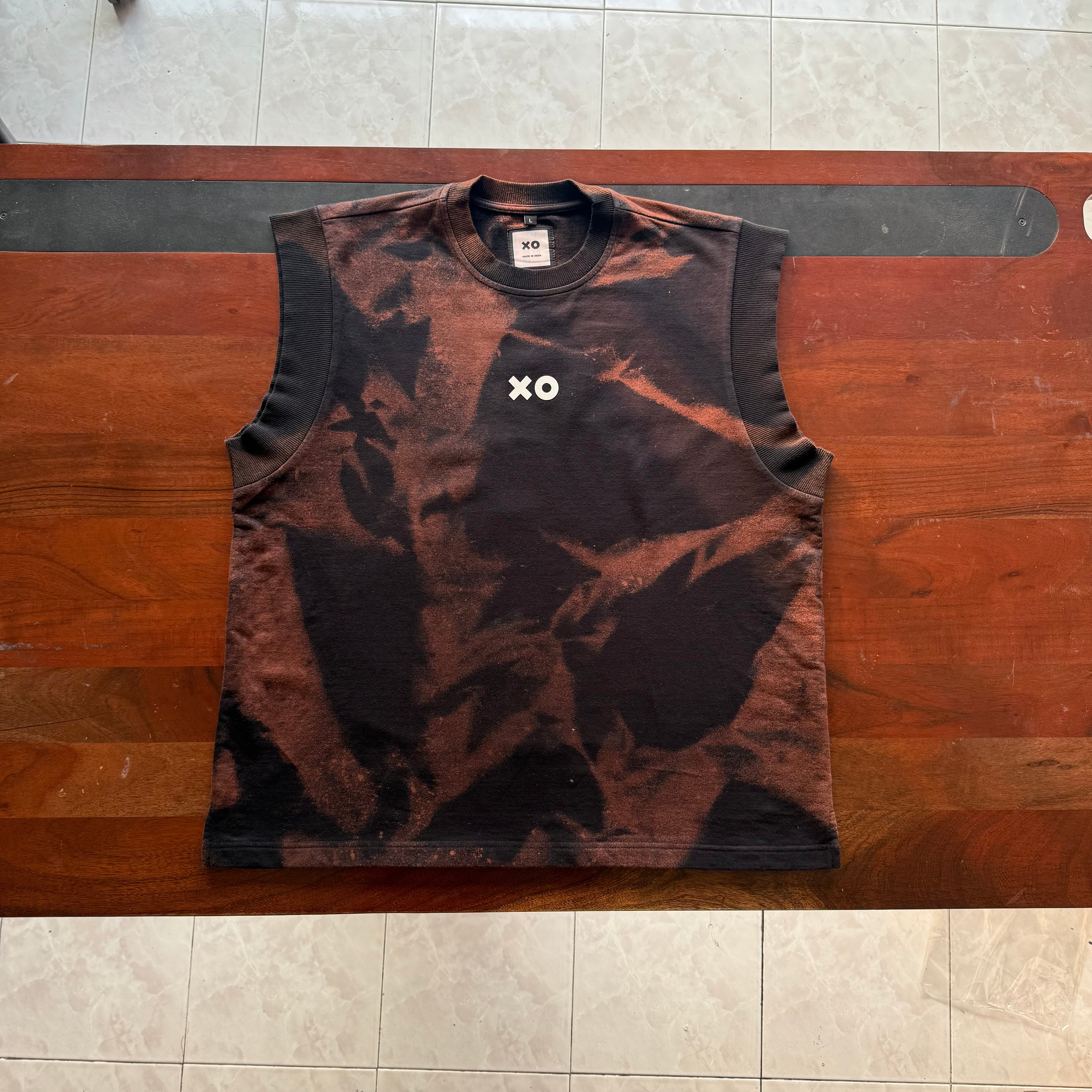 Black Acid Washed Tank