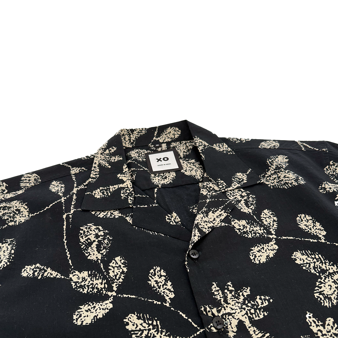 Floral Block Printed Shirt