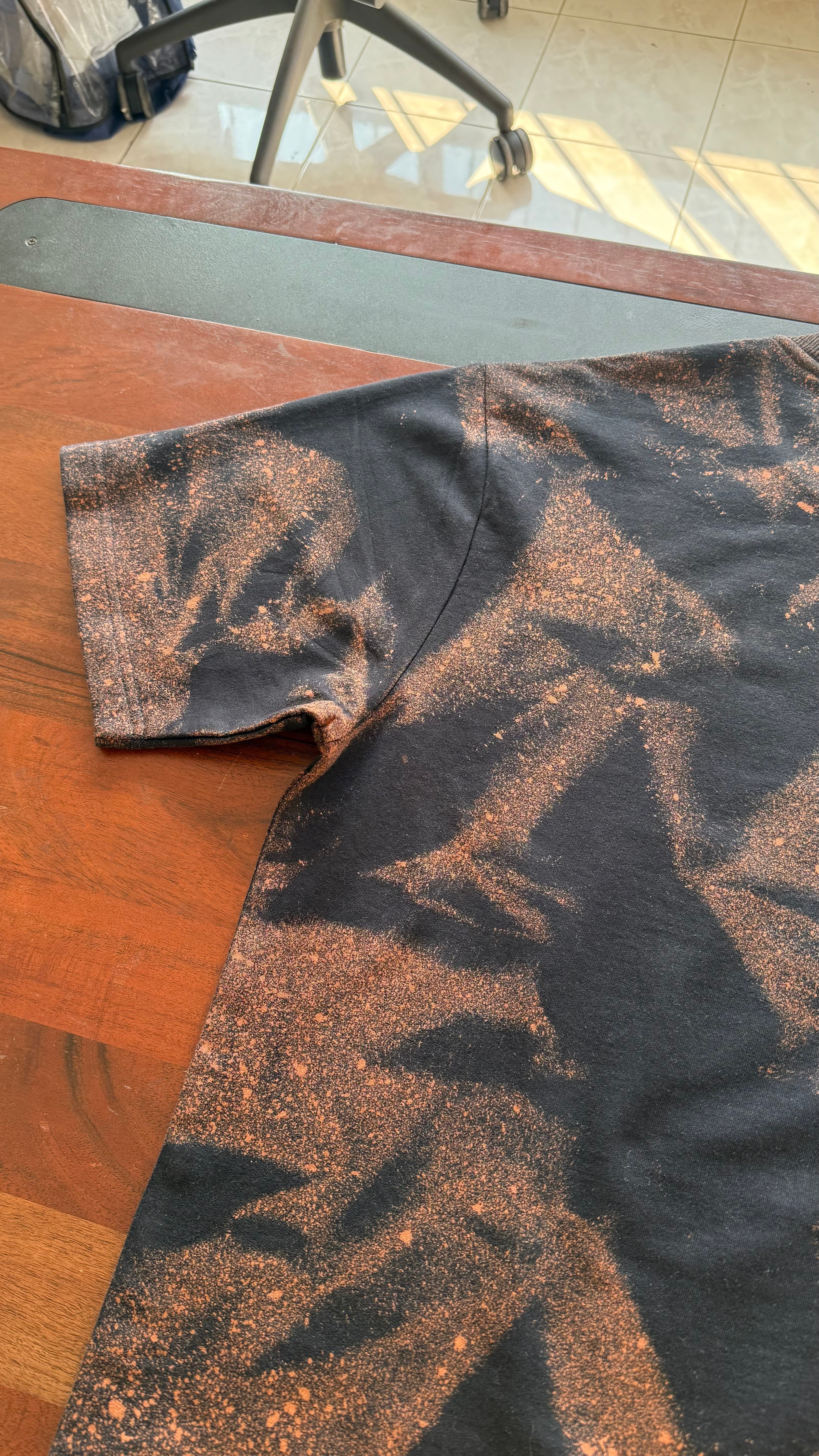 Black Acid Washed Tee
