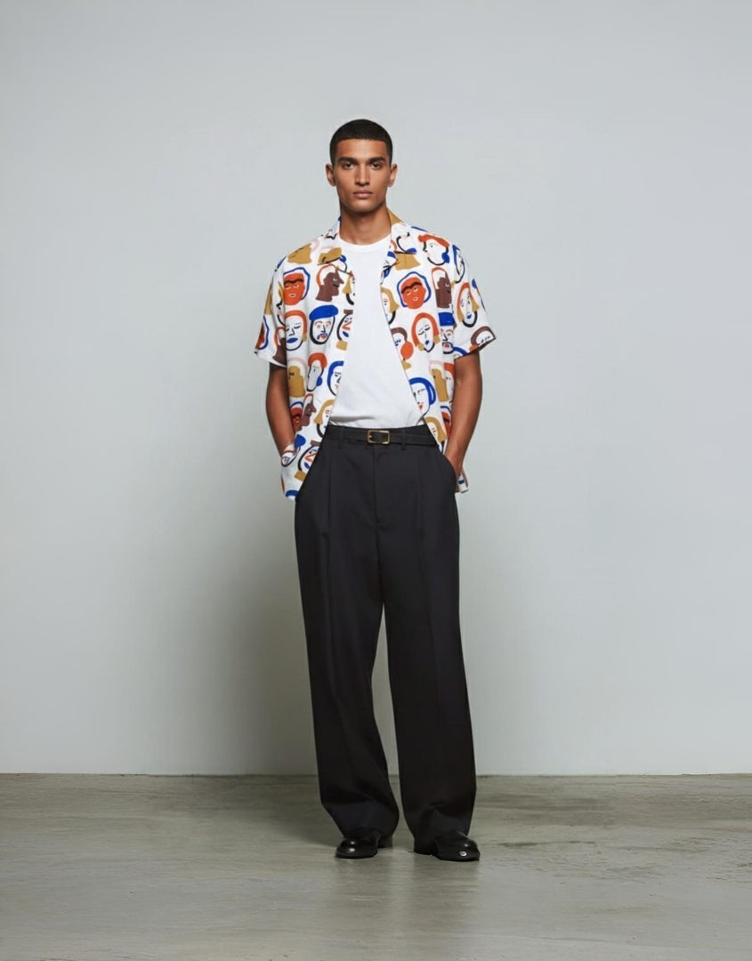 Hand Drawn Faces Shirt