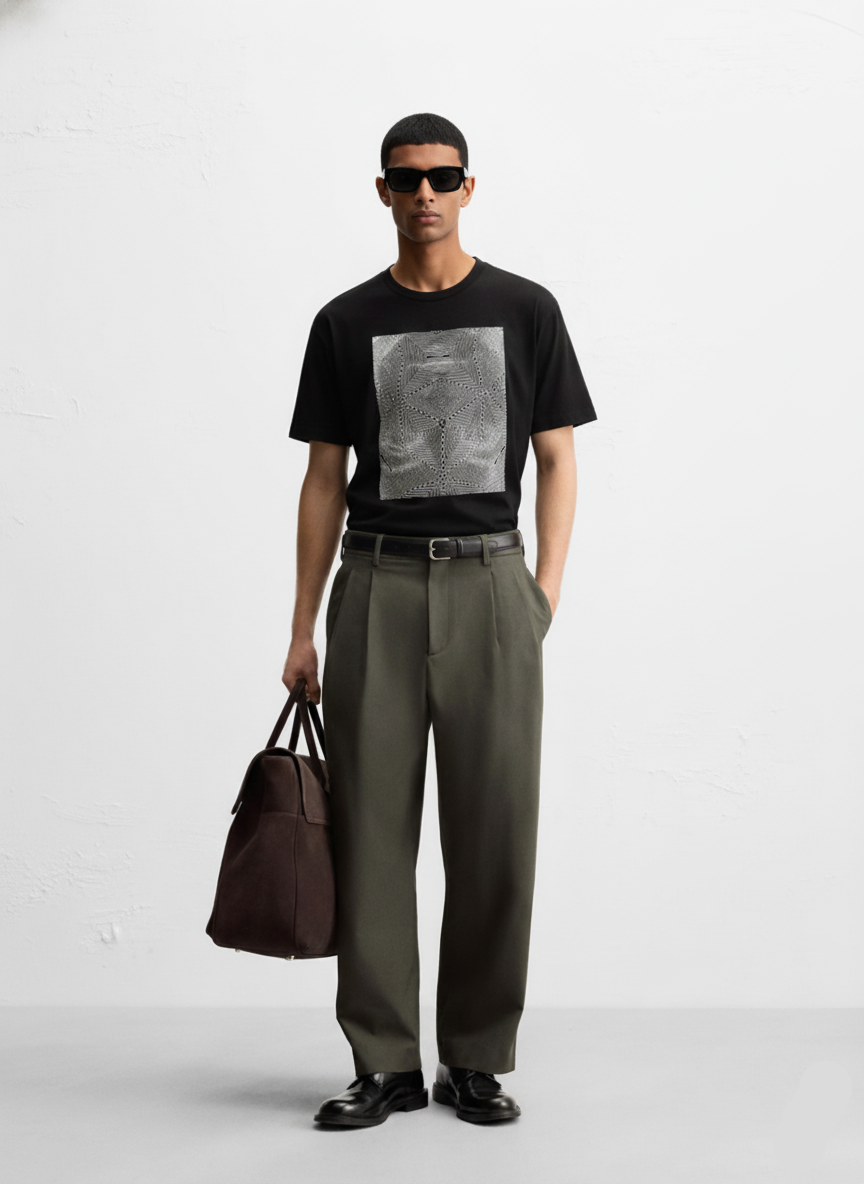 Upside Down Face Tee