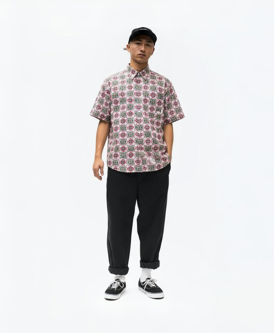 Mediterranean Tile Print Shirt